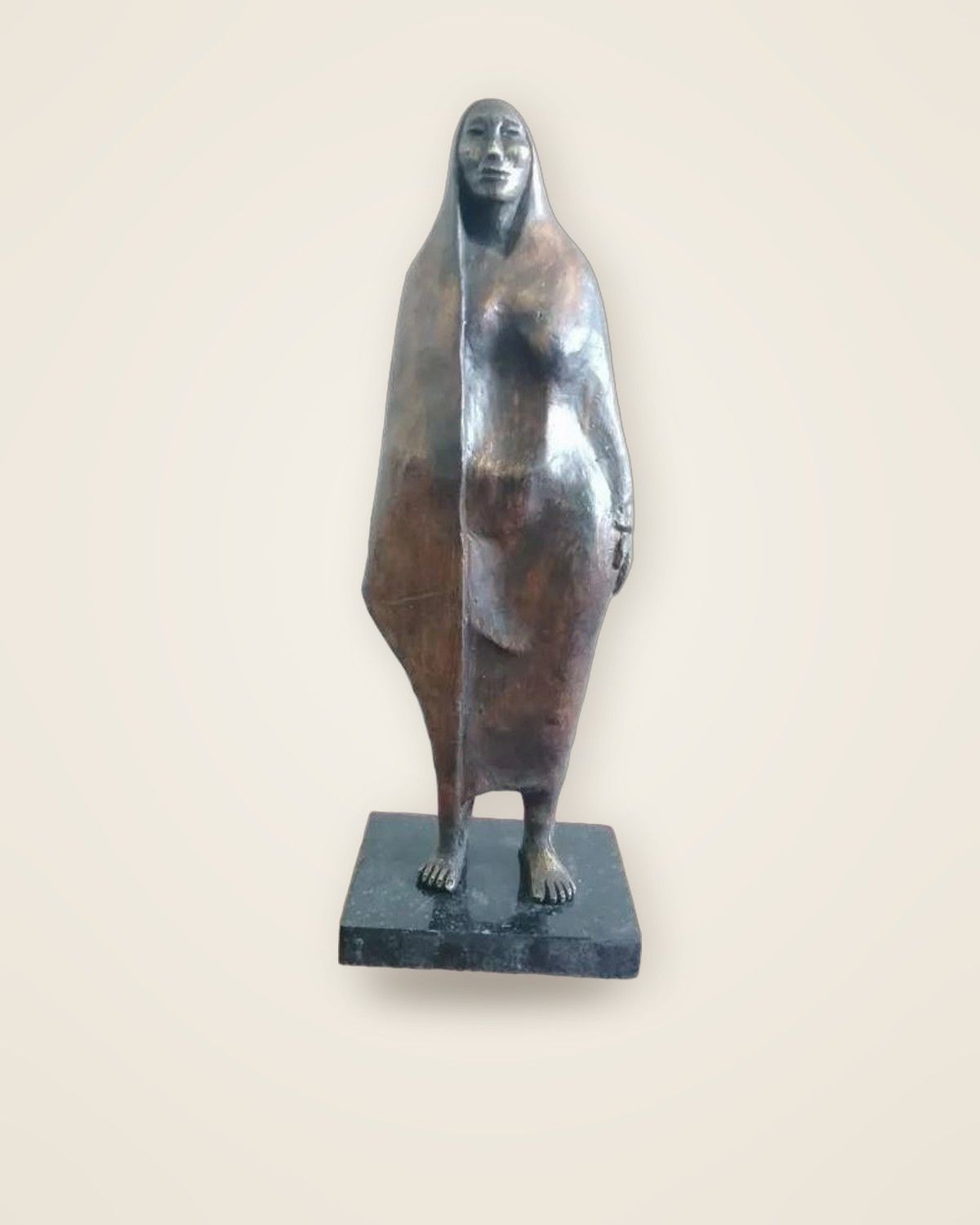 Juchiteca V · reproducción en bronce de una obra de Francisco Zúñiga