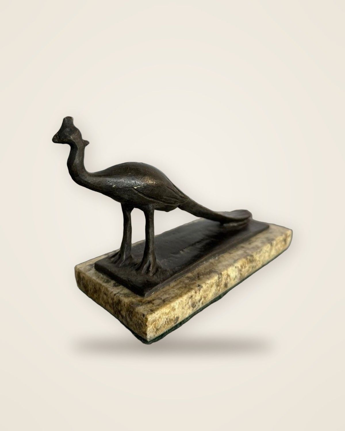 Peacock 1918 · reproducción en bronce de una obra de François Pompon