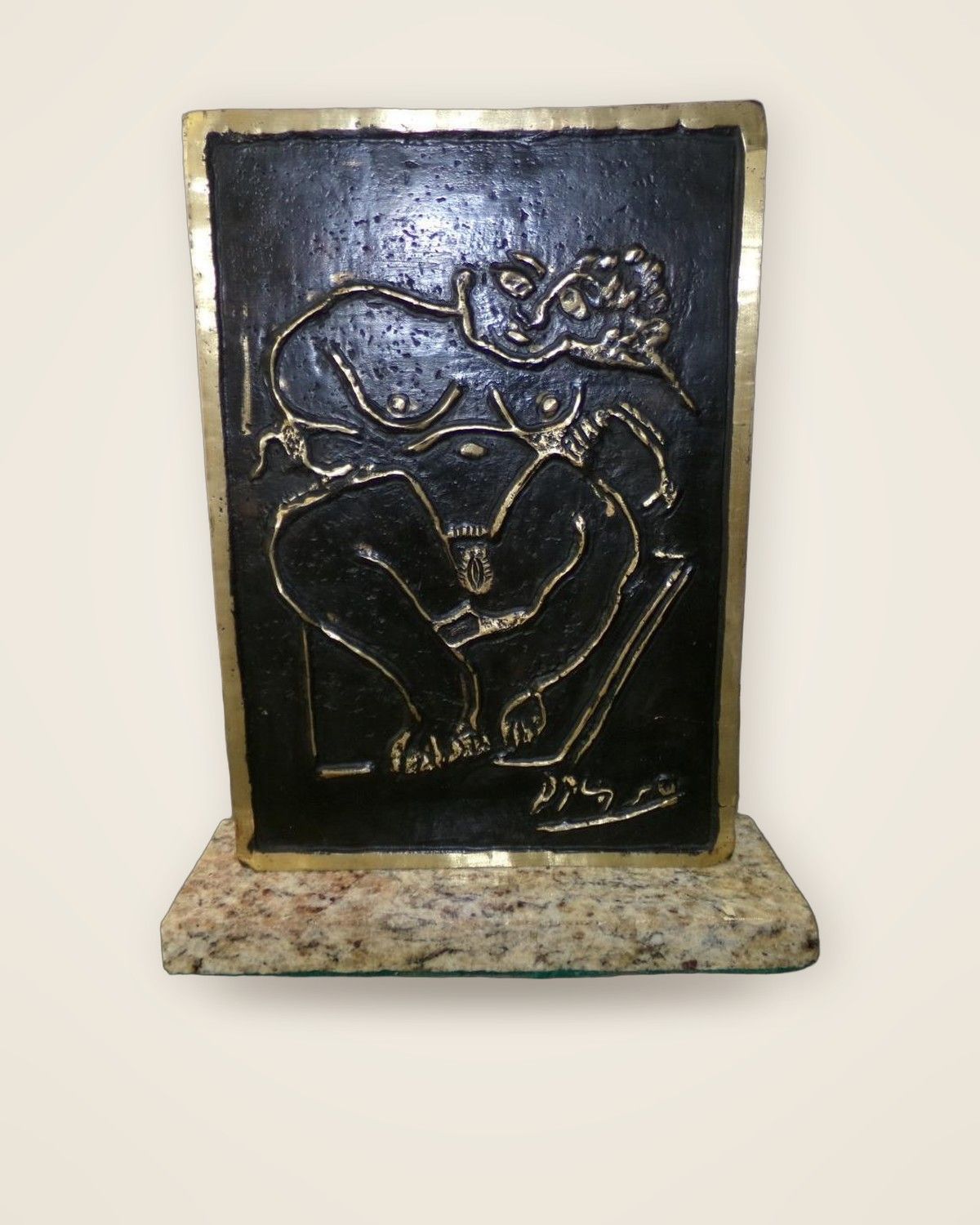 Cortesana Gorda · reproducción en bronce de una obra de Pablo Picasso