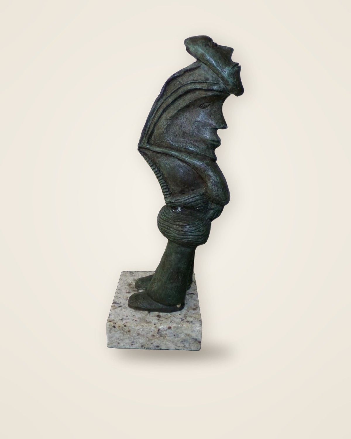 Tira Cómica · reproducción en bronce de una obra de José Luis Cuevas